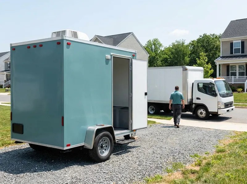 Towable & Mobile Trailer Restroom Units in Fredericksburg, VA